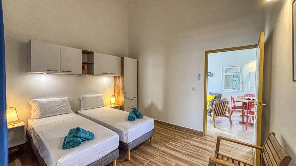 15.Location villa piscine Marie Galante Guadeloupe_Chambre 2